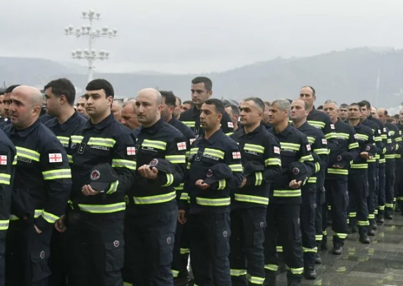 პატრიარქის სამოქალაქო პანაშვიდზე საგანგებო სიტუაციების მართვის სამსახურის თანამშრომლები მივიდნენ