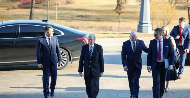ალექსანდრე ლუკაშენკო მინსკში დონალდ ტრამპის წარმომადგენელს შეხვდა